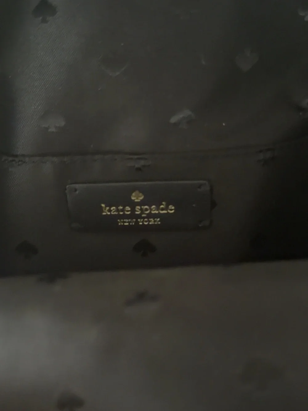 kate spade Black and Mini Backpack - Picture 4 of 4